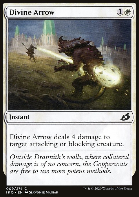 Divine Arrow, Ikoria: Lair of Behemoths #9, Magic: The Gathering card