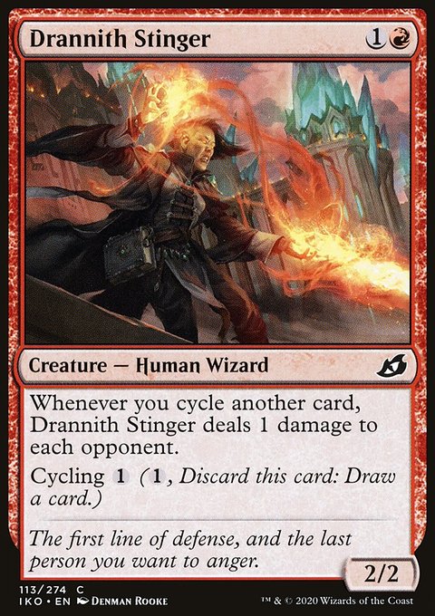 Drannith Stinger, Ikoria: Lair of Behemoths #113, Magic: The Gathering card