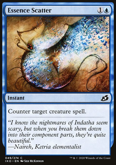 Essence Scatter, Ikoria: Lair of Behemoths #49, Magic: The Gathering card