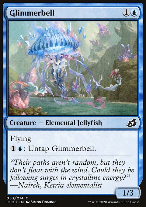 Glimmerbell, Ikoria: Lair of Behemoths #53, Magic: The Gathering card
