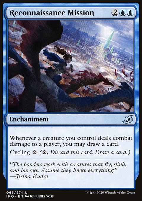 Reconnaissance Mission, Ikoria: Lair of Behemoths #65, Magic: The Gathering card