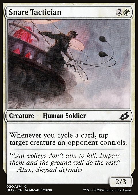 Snare Tactician, Ikoria: Lair of Behemoths #30, Magic: The Gathering card