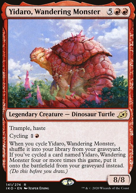 Yidaro, Wandering Monster, Ikoria: Lair of Behemoths #141, Magic: The Gathering card