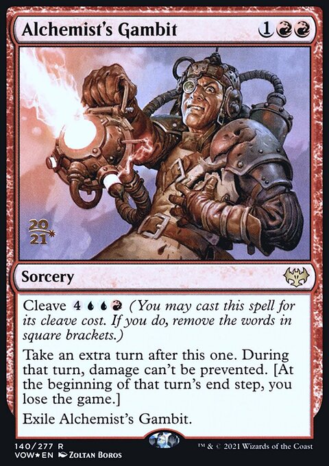 Alchemist's Gambit, Innistrad: Crimson Vow Promos #140s, Magic: The Gathering card