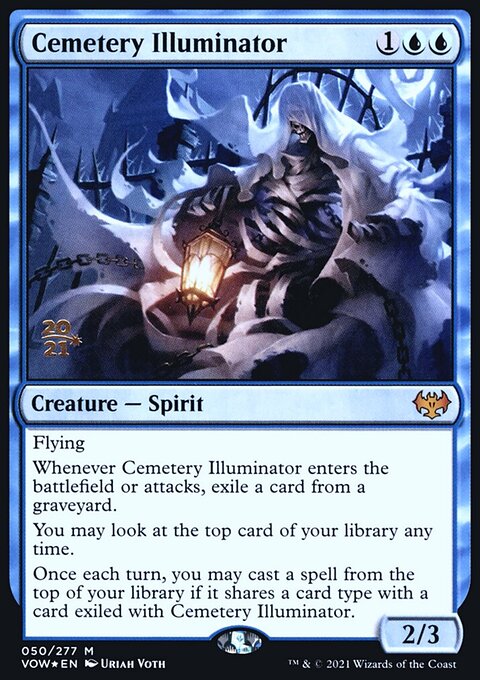 Cemetery Illuminator, Innistrad: Crimson Vow Promos #50s, Magic: The Gathering card