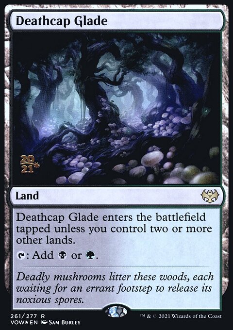 Deathcap Glade, Innistrad: Crimson Vow Promos #261s, Magic: The Gathering card