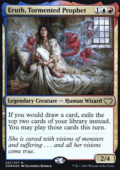 Eruth, Tormented Prophet, Innistrad: Crimson Vow Promos #237s, Magic: The Gathering card