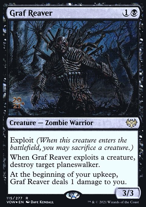 Graf Reaver, Innistrad: Crimson Vow Promos #115s, Magic: The Gathering card