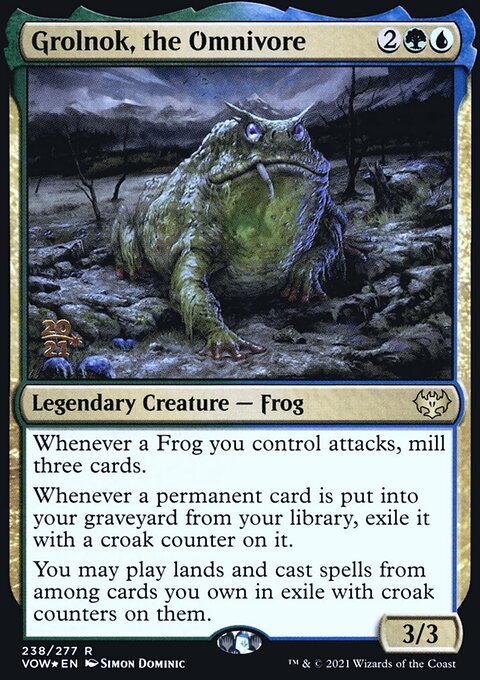 Grolnok, the Omnivore, Innistrad: Crimson Vow Promos #238s, Magic: The Gathering card