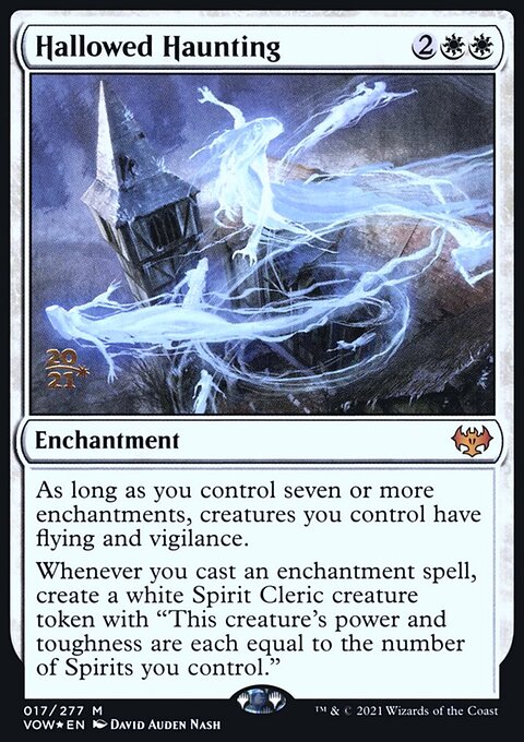 Hallowed Haunting, Innistrad: Crimson Vow Promos #17s, Magic: The Gathering card