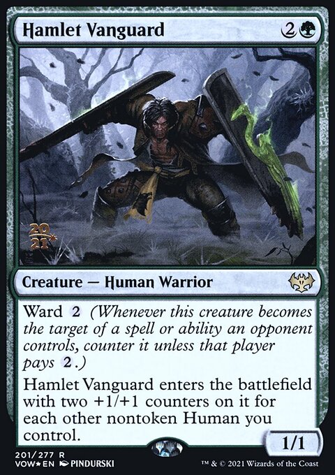 Hamlet Vanguard, Innistrad: Crimson Vow Promos #201s, Magic: The Gathering card
