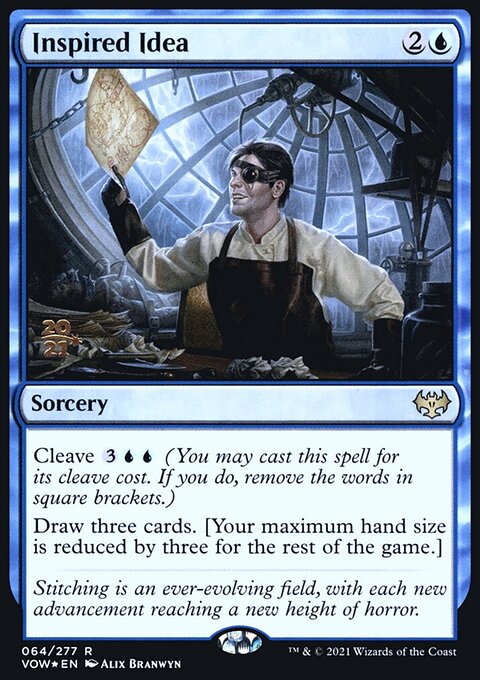 Inspired Idea, Innistrad: Crimson Vow Promos #64s, Magic: The Gathering card