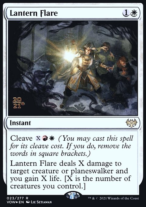 Lantern Flare, Innistrad: Crimson Vow Promos #23s, Magic: The Gathering card