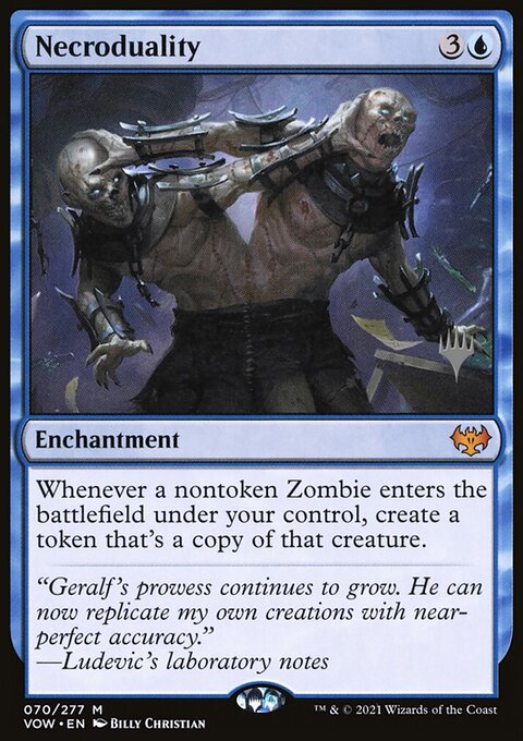 Necroduality, Innistrad: Crimson Vow Promos #70p, Magic: The Gathering card