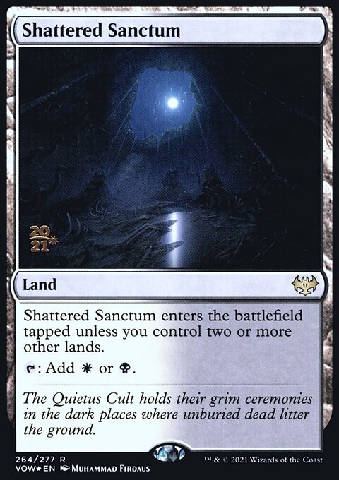 Shattered Sanctum, Innistrad: Crimson Vow Promos #264s, Magic: The Gathering card