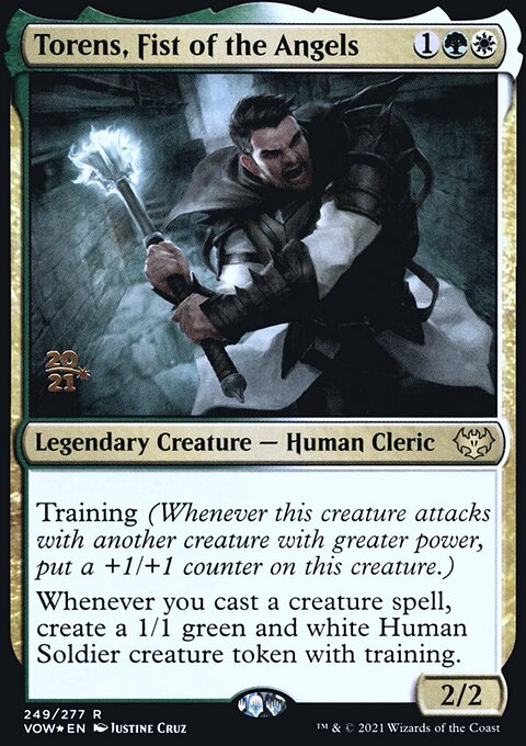 Torens, Fist of the Angels, Innistrad: Crimson Vow Promos #249s, Magic: The Gathering card