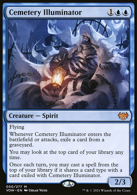 Cemetery Illuminator, Innistrad: Crimson Vow #50, Magic: The Gathering card