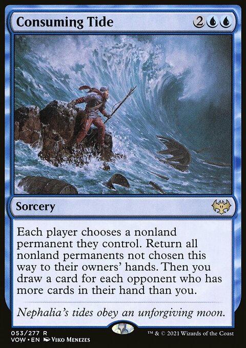 Consuming Tide, Innistrad: Crimson Vow #53, Magic: The Gathering card