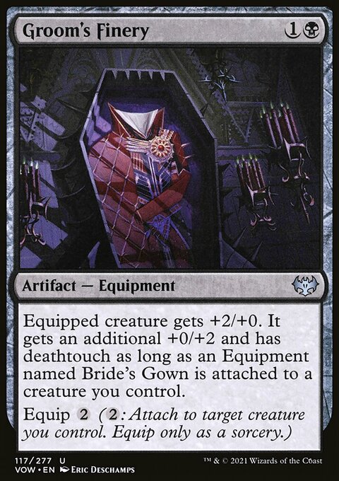 Groom's Finery, Innistrad: Crimson Vow #117, Magic: The Gathering card