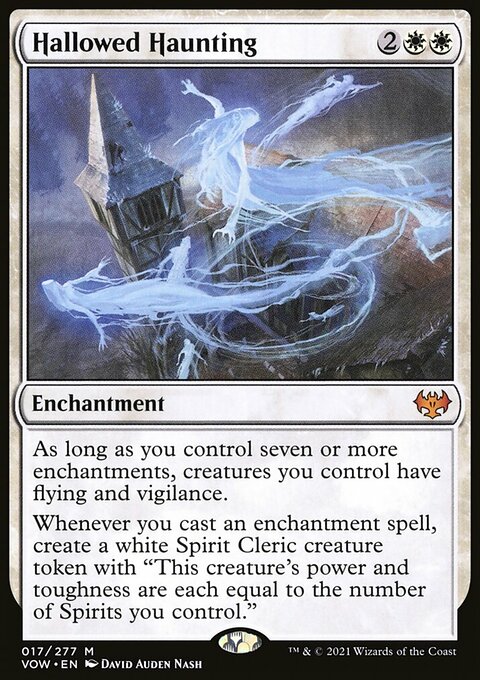 Hallowed Haunting, Innistrad: Crimson Vow #17, Magic: The Gathering card