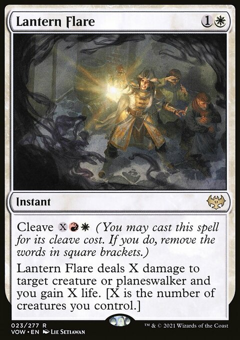 Lantern Flare, Innistrad: Crimson Vow #23, Magic: The Gathering card
