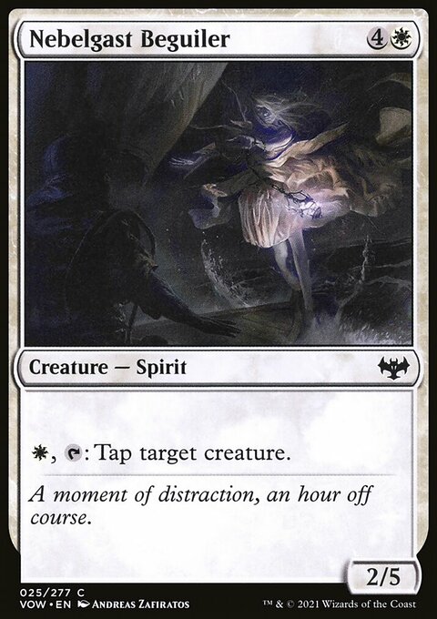 Nebelgast Beguiler, Innistrad: Crimson Vow #25, Magic: The Gathering card