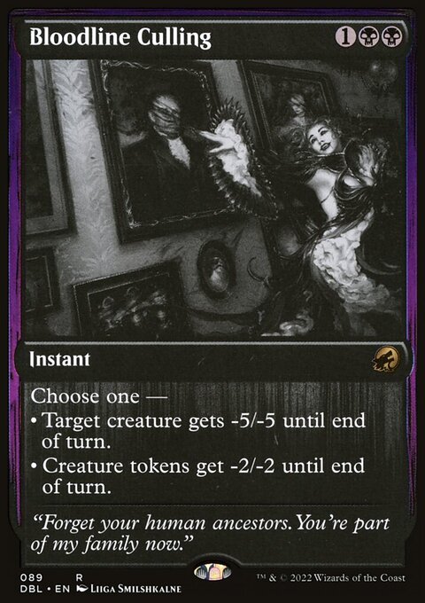 Bloodline Culling, Innistrad: Double Feature #89, Magic: The Gathering card