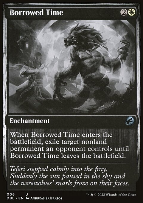 Borrowed Time, Innistrad: Double Feature #6, Magic: The Gathering card