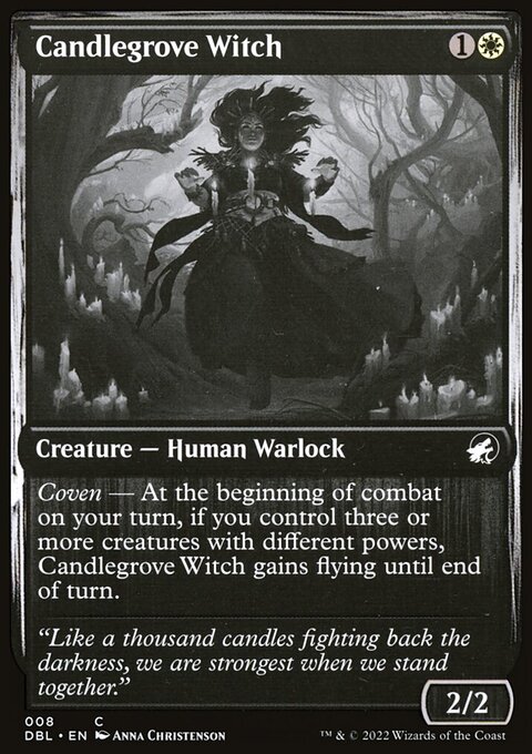 Candlegrove Witch, Innistrad: Double Feature #8, Magic: The Gathering card