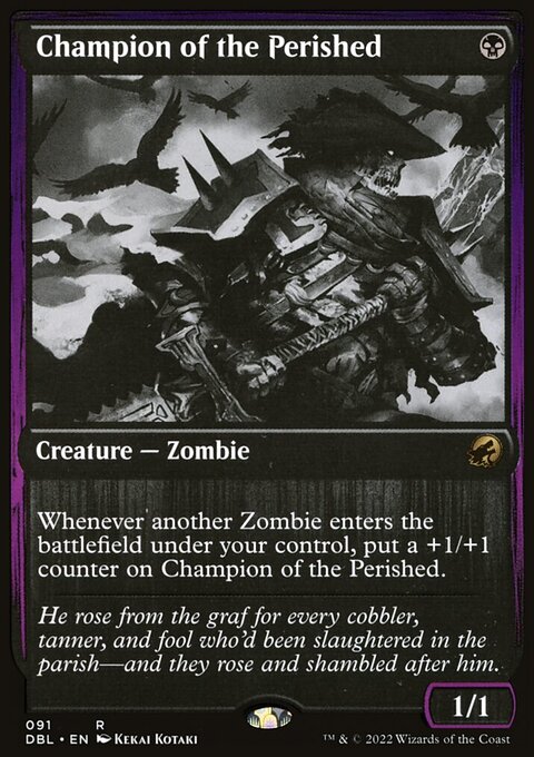 Champion of the Perished, Innistrad: Double Feature #91, Magic: The Gathering card