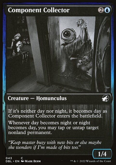Component Collector, Innistrad: Double Feature #43, Magic: The Gathering card