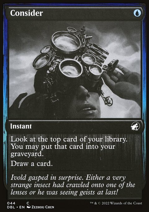 Consider, Innistrad: Double Feature #44, Magic: The Gathering card