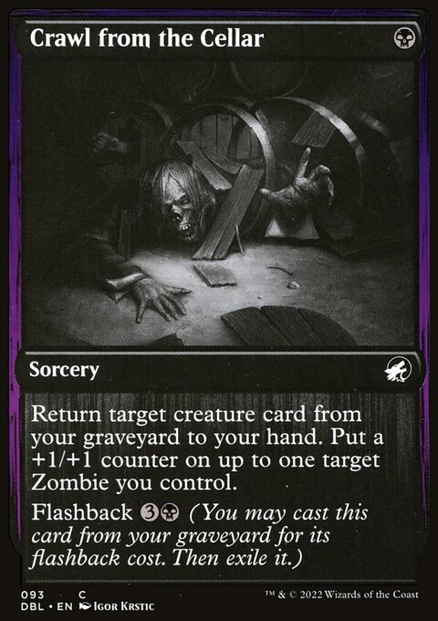 Crawl from the Cellar, Innistrad: Double Feature #93, Magic: The Gathering card