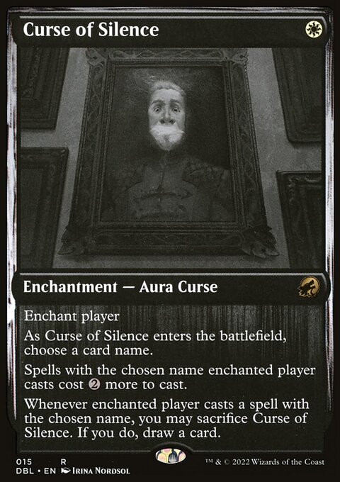 Curse of Silence, Innistrad: Double Feature #15, Magic: The Gathering card