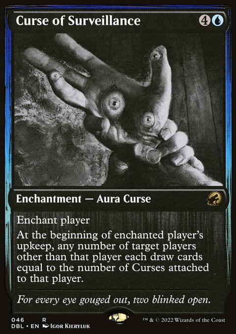 Curse of Surveillance, Innistrad: Double Feature #46, Magic: The Gathering card