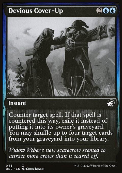 Devious Cover-Up, Innistrad: Double Feature #48, Magic: The Gathering card