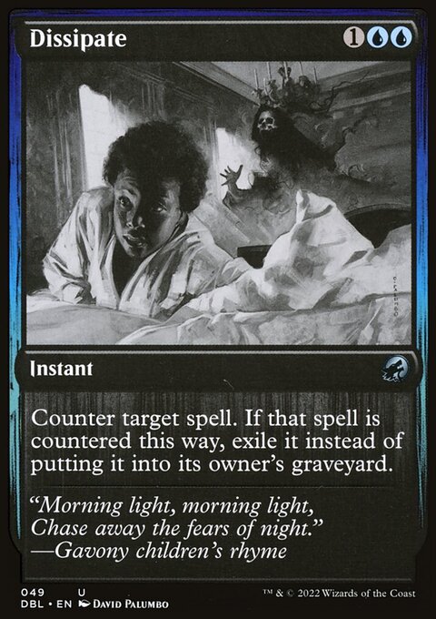 Dissipate, Innistrad: Double Feature #49, Magic: The Gathering card