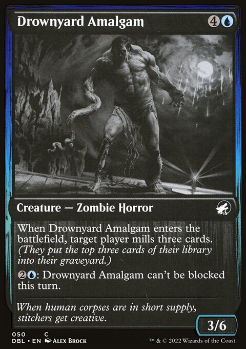 Drownyard Amalgam, Innistrad: Double Feature #50, Magic: The Gathering card