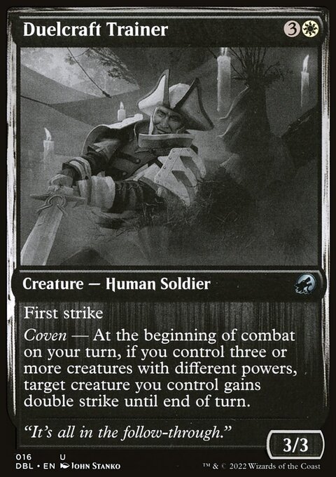 Duelcraft Trainer, Innistrad: Double Feature #16, Magic: The Gathering card