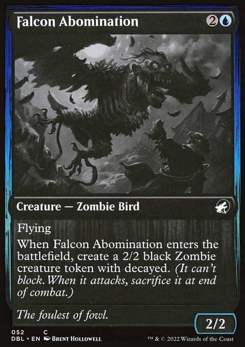 Falcon Abomination, Innistrad: Double Feature #52, Magic: The Gathering card