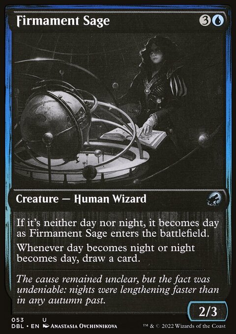 Firmament Sage, Innistrad: Double Feature #53, Magic: The Gathering card