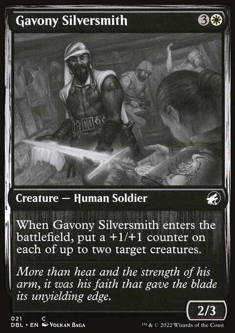 Gavony Silversmith, Innistrad: Double Feature #21, Magic: The Gathering card