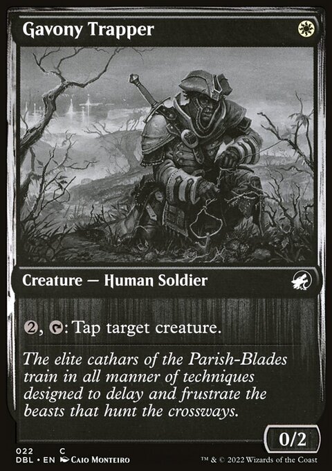 Gavony Trapper, Innistrad: Double Feature #22, Magic: The Gathering card