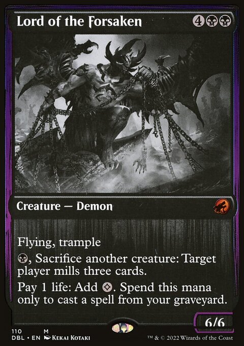 Lord of the Forsaken, Innistrad: Double Feature #110, Magic: The Gathering card