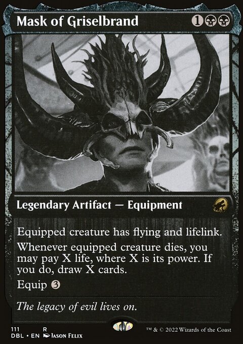 Mask of Griselbrand, Innistrad: Double Feature #111, Magic: The Gathering card