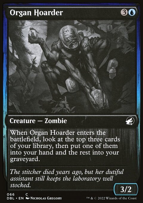 Organ Hoarder, Innistrad: Double Feature #66, Magic: The Gathering card