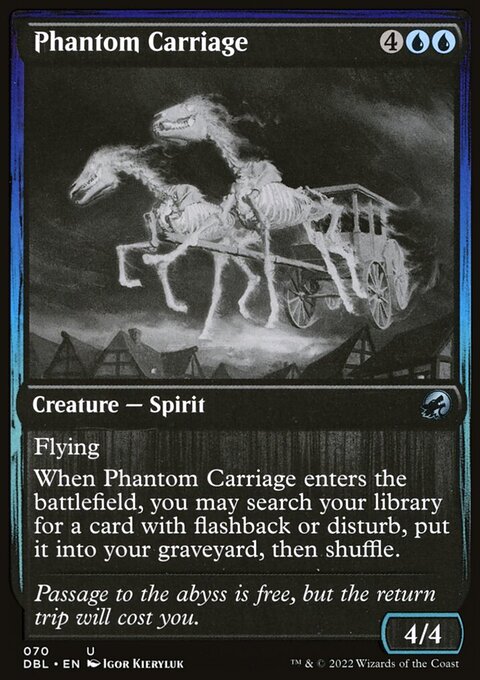 Phantom Carriage, Innistrad: Double Feature #70, Magic: The Gathering card