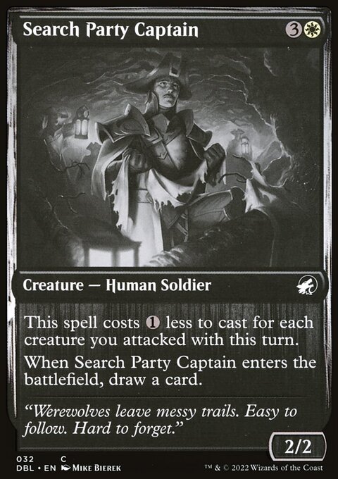 Search Party Captain, Innistrad: Double Feature #32, Magic: The Gathering card
