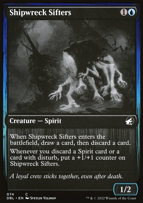 Shipwreck Sifters, Innistrad: Double Feature #74, Magic: The Gathering card