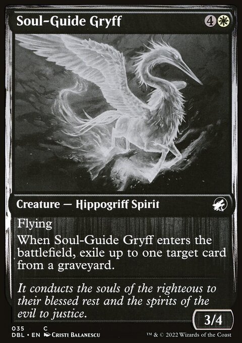 Soul-Guide Gryff, Innistrad: Double Feature #35, Magic: The Gathering card